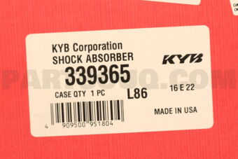 339365 SHOCK ABSORBER HO CR-V FRONT/RH 200701