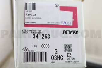 341263 SHOCK ABSORBER