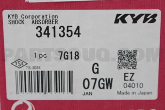 341354 SHOCK ABSORBER
