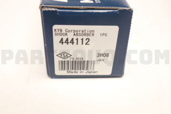 444112 SHOCK ABSORBER TO COASTER REAR LH/RH 200403- KYB