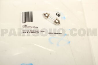 2254 ROOM LAMP(#10/PACK)