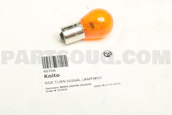 4570A SIDE TURN SIGNAL LAMP(#10