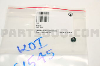 E1545 LAMP BULB