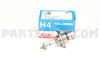 H4 HALOGEN BULB 12V 100/90W, 0443E P43T