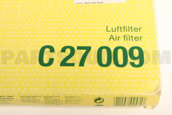 C27009 MANN AIR FILTER CADDY ALLTRACK BOX BODY/MPV (SAA) 1.2 TSI