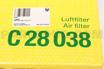 C28038 AIR FILTER ELMT-7(G11/G12)