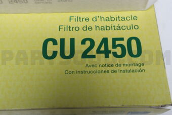 CU2450 CAB AIR POLLEN FILTER-AUDI A4