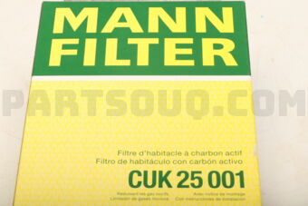 CUK25001 CAB AIR CARBON FILTER-3(F30)
