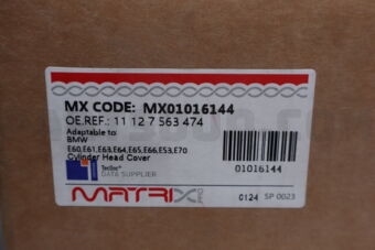 MX01016144 CYLINDER HEAD COVER BMW E70,8CYL / R
