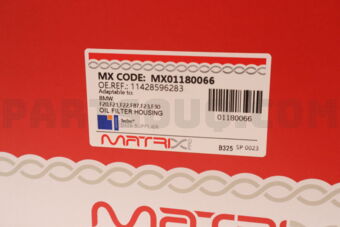 MX01180066 OIL FILTER COMPLETE BMW B46,B47,B48