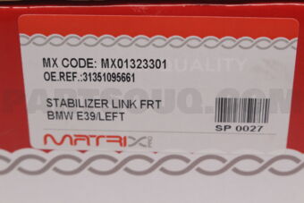MX01323301 STABILIZER LINK FRT BMW E39/LEFT