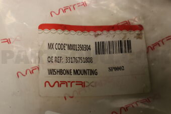 MX01350304 WISHBONE MOUNTING BMW E46,X3