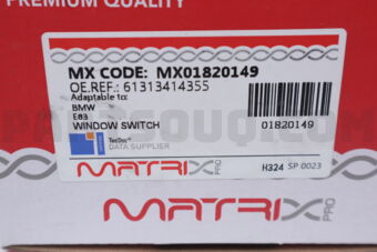 MX01820149 WINDOW SWITCH BMW X3/E83/LH