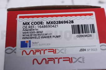 MX02869628 WINDSHIELD WAHER PUMP DB W164,W166.W253,W117
