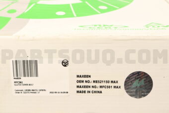 MFC561 CLUTCH COVER 6D17