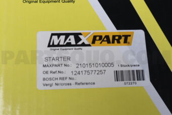210151010005 STARTER MOTOR/F10/F11