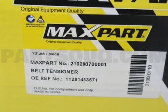 210200700001 BELT TENSIONER E38/E46