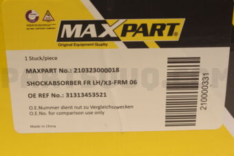 210323000018 SHOCKABSORBER FR LH/X3-FRM 06