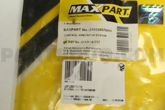 210330070001 CONTROL ARM FRT LH E39/5SR