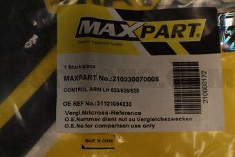 210330070005 CONTROL ARM LH 523/525/528