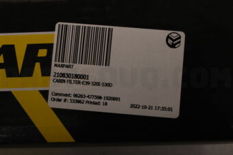 210830180001 CABIN FILTER-E39-520I-530D
