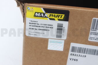 211320130002 AIR SUSPENSION STRUT REAR-W220