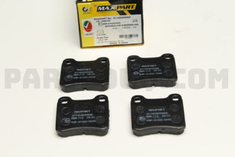 211420200002 BRAKE PAD 13.5MM RR W201