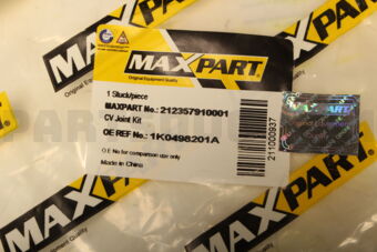 212357910001 BELLOWSET/DRIVESHAFT-VW/AUDI