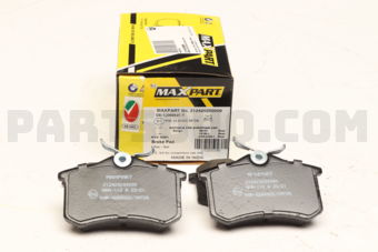 212420200009 BRAKE PAD REAR AUDI/SEAT/VW