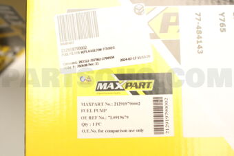 212919790002 FUEL FILTER W/FLANGE/VW-TOUREG