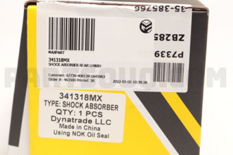 341318MX SHOCK ABSORBER REAR LH&RH
