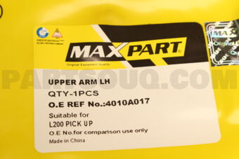 4010A017 LOWER ARM LH