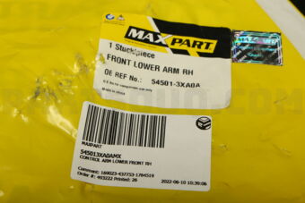545013XA0AMX CONTROL ARM LOWER FRONT RH