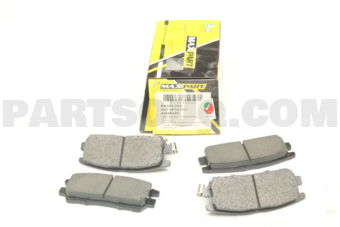 A366MXBPGDB1127S A366WKM BRK PAD N.ASB REAR