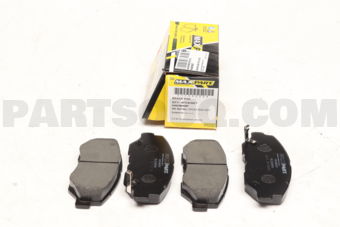 A663MXBPGDB3325S A663WK BRK PAD N.ASB
