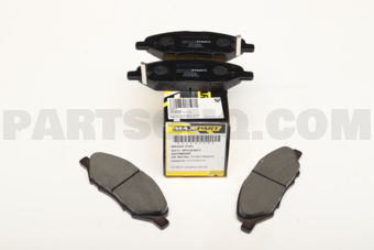 A675MXBP A675WK BRK PAD N.ASB