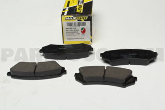MX0446660070GDB3198 BRAKE PAD N.ABS