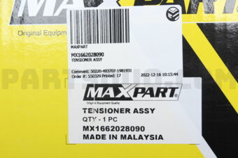 MX1662028090 TENSIONER ASSY