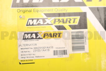 MX231001AA1B ALTERNATOR