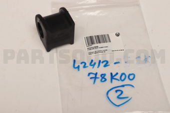 MX4241278K00 STABILIZER SHAFT RUBBER FRONT