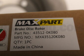 MX435120K080 BRAKE DISC ROTOR