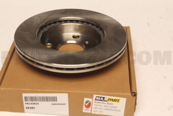 MX4351252010 BRAKE DISC ROTOR FRONT