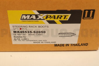 MX4553552050 STEERING RACK BOOTS