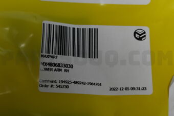 MX4806833030 LOWER ARM  RH