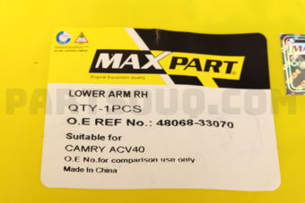 MX4806833070 LOWER ARM RH