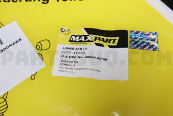 MX4806902190 LOWER ARM LH