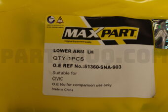 MX51360SNA903 LOWER ARM  LH