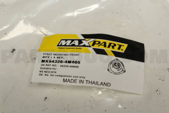MX543204M400 STRUT MOOUNTING FRONT