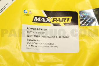 MX545011HA6A LOWER ARM  LH