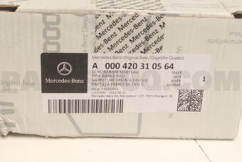 A000420310564 BRAKE PAD RER-S( W222) *REFURBISH